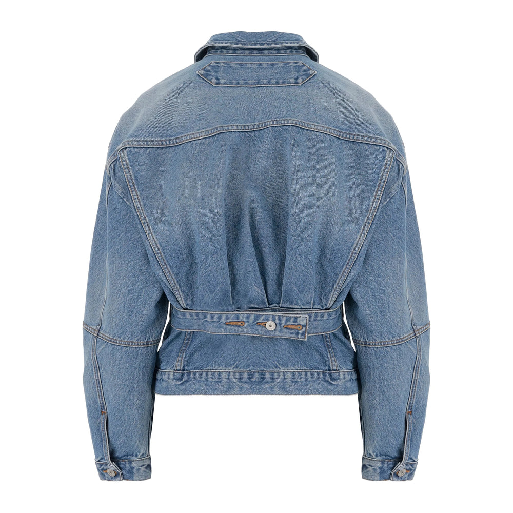 Jacquemus Blue Jackets - Denim Jackets Women