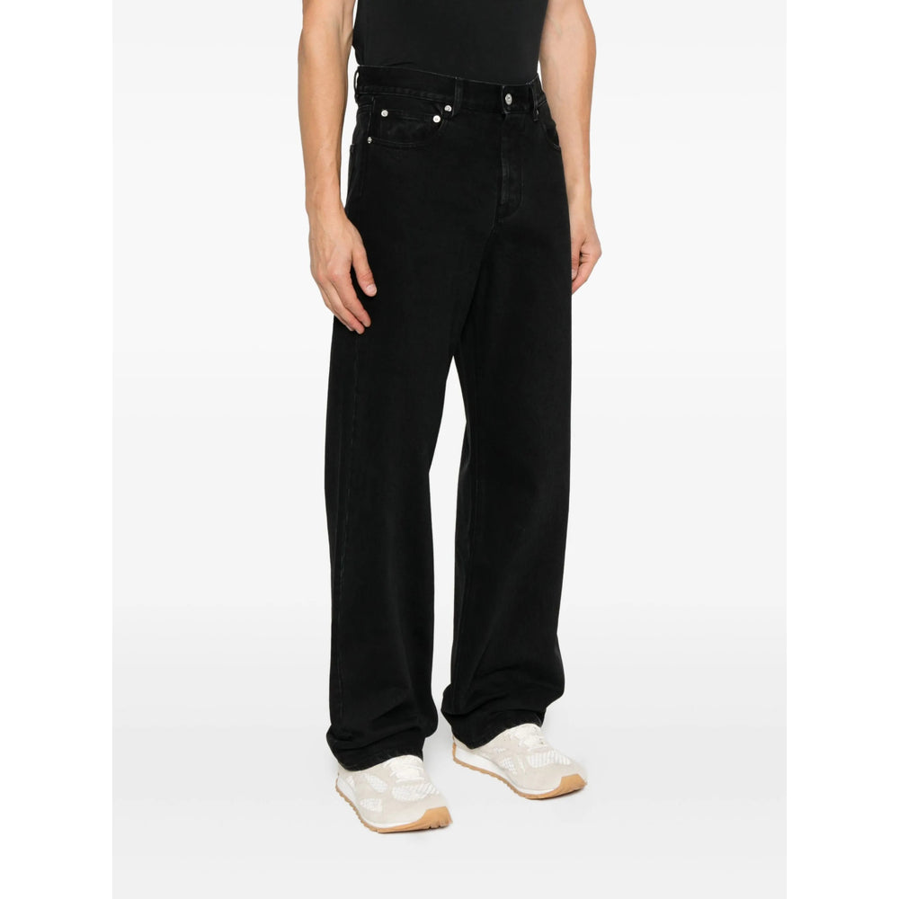 Jacquemus Black Denim - Regular & Straight-Leg Jeans Men