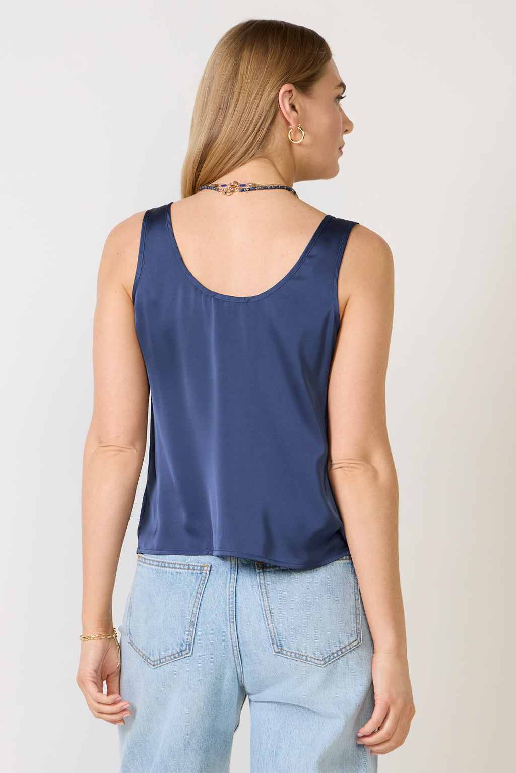 Women's Callan Satin Tank Top
