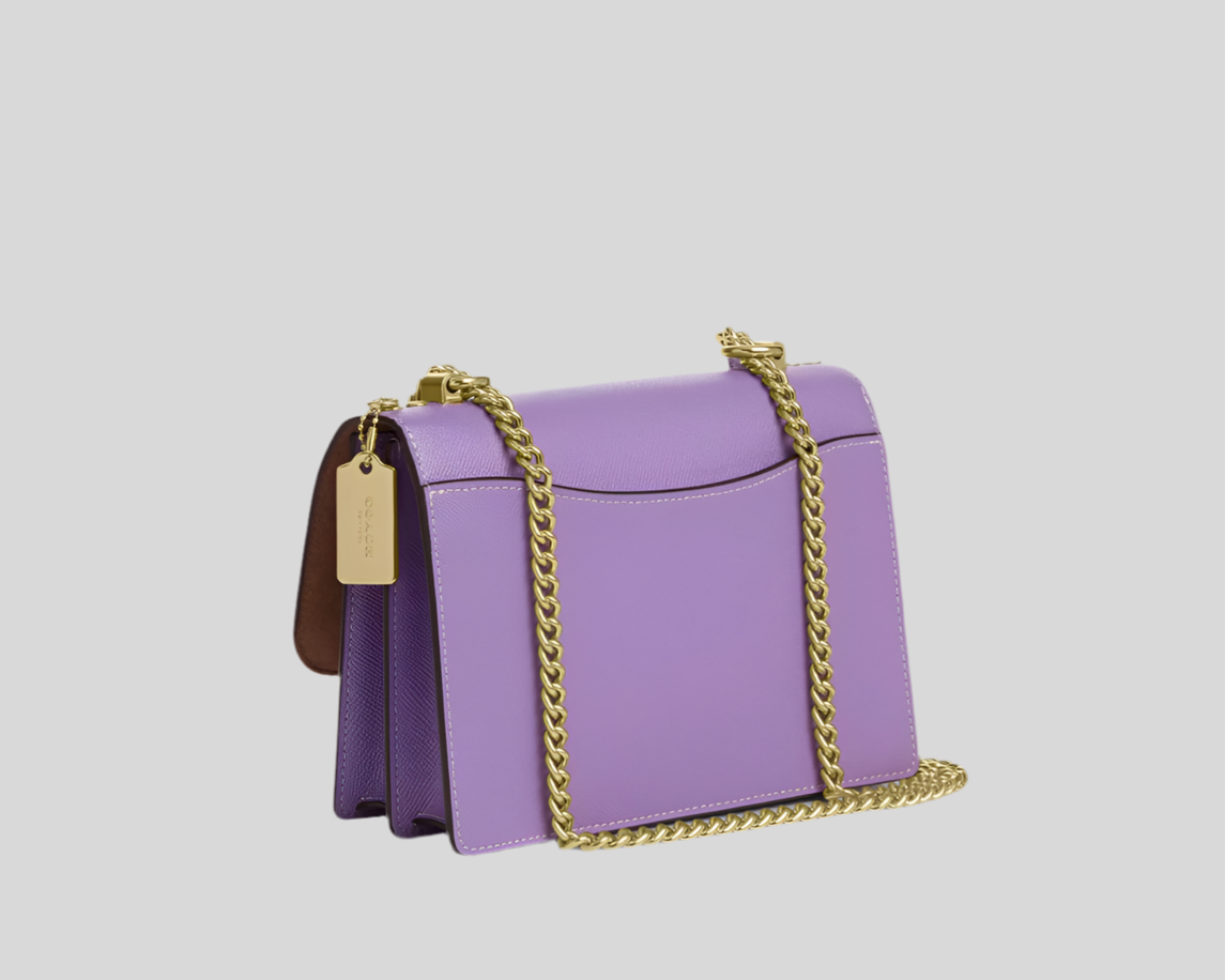 NWT Coach Klare Crossbody Leather Bag In Iris