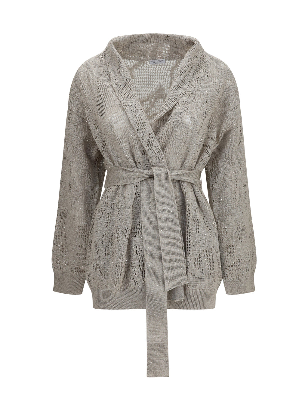 Brunello Cucinelli Women Cotton And Linen Cardigan