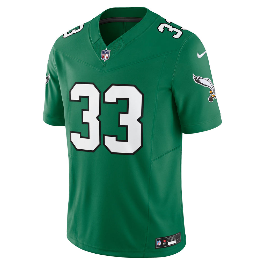 Philadelphia Eagles Cooper DeJean Kelly Green Alternate 2 Vapor F.U.S.E. Limited Jersey