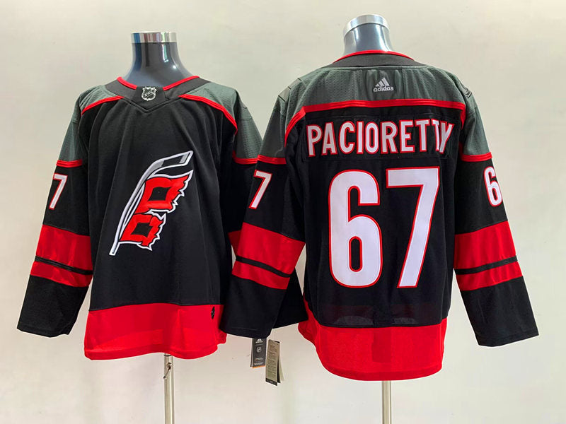 Men's Carolina Hurricanes Max Pacioretty #67 Black Home Breakaway Player jersey