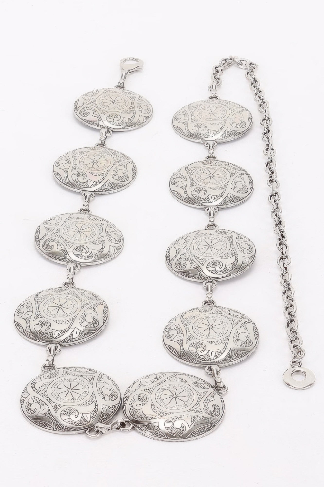 Retro Vintage Metal Chain Waist Belt
