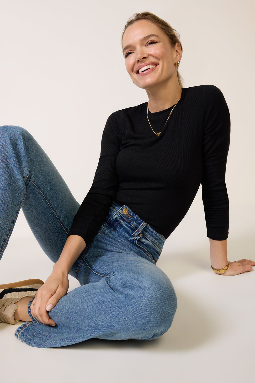 Women's Rilo Rib Long Sleeve Top