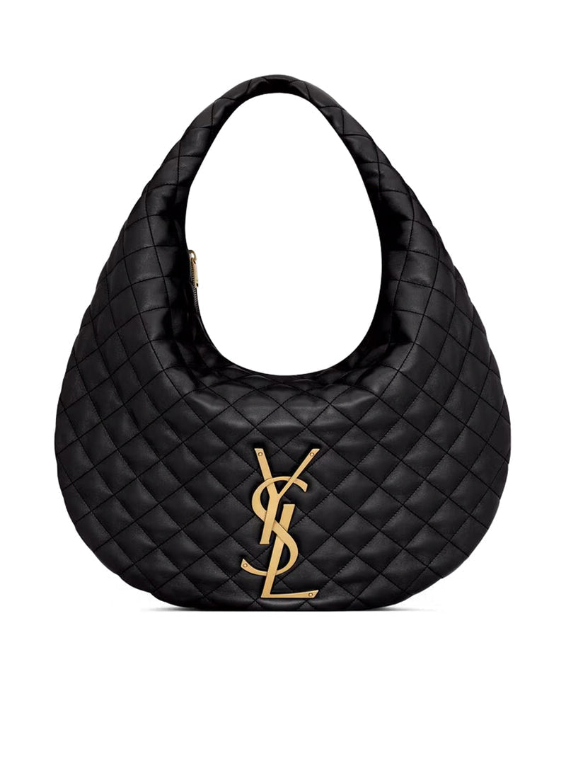 Saint Laurent Women Icare Hobo In Quilted Nappa