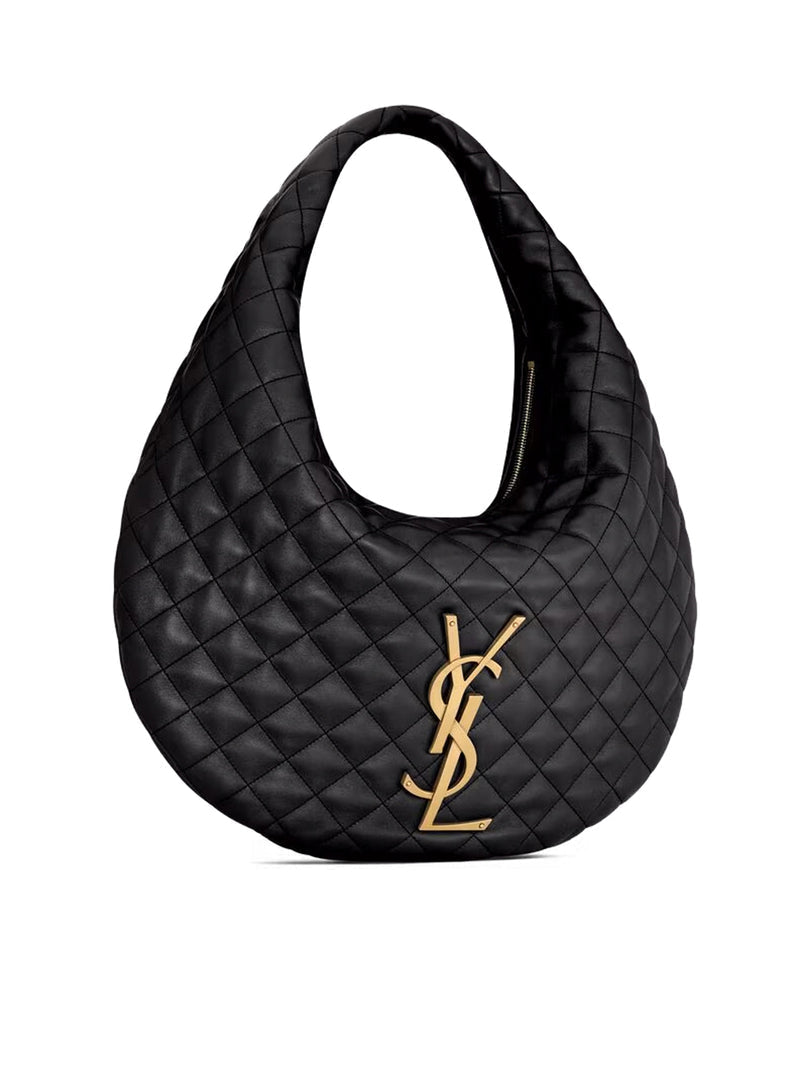 Saint Laurent Women Icare Hobo In Quilted Nappa
