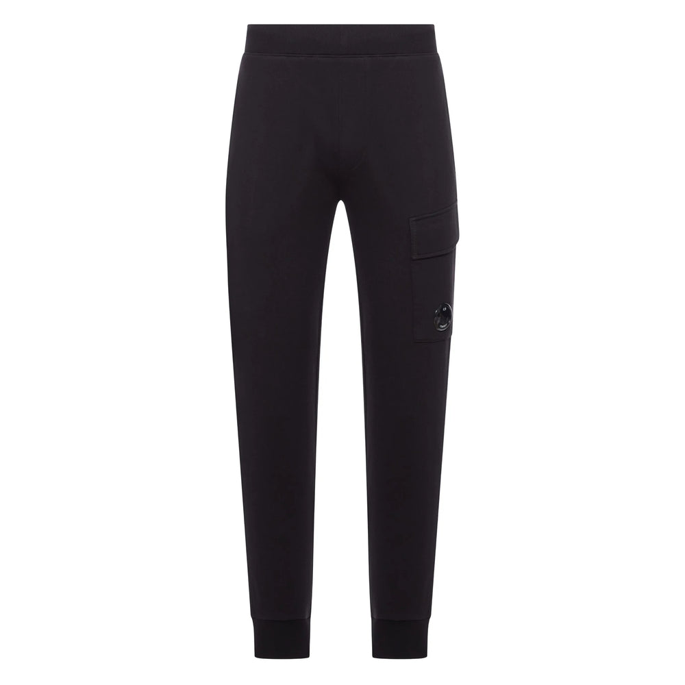 C.P. Company Black Trousers - Track Pants Men