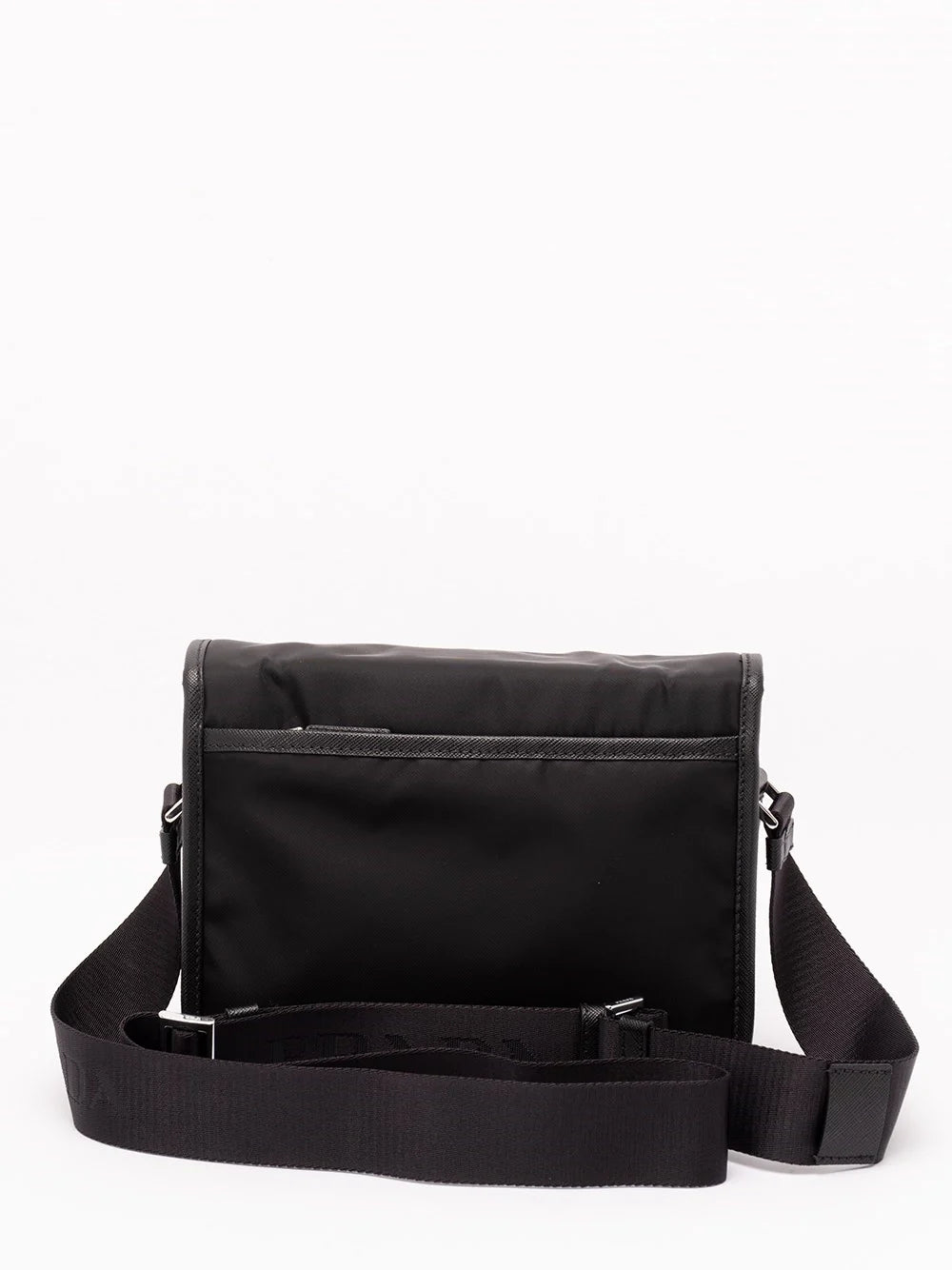 Prada Men Re-Nylon And Saffiano Leather Shoulder Bag