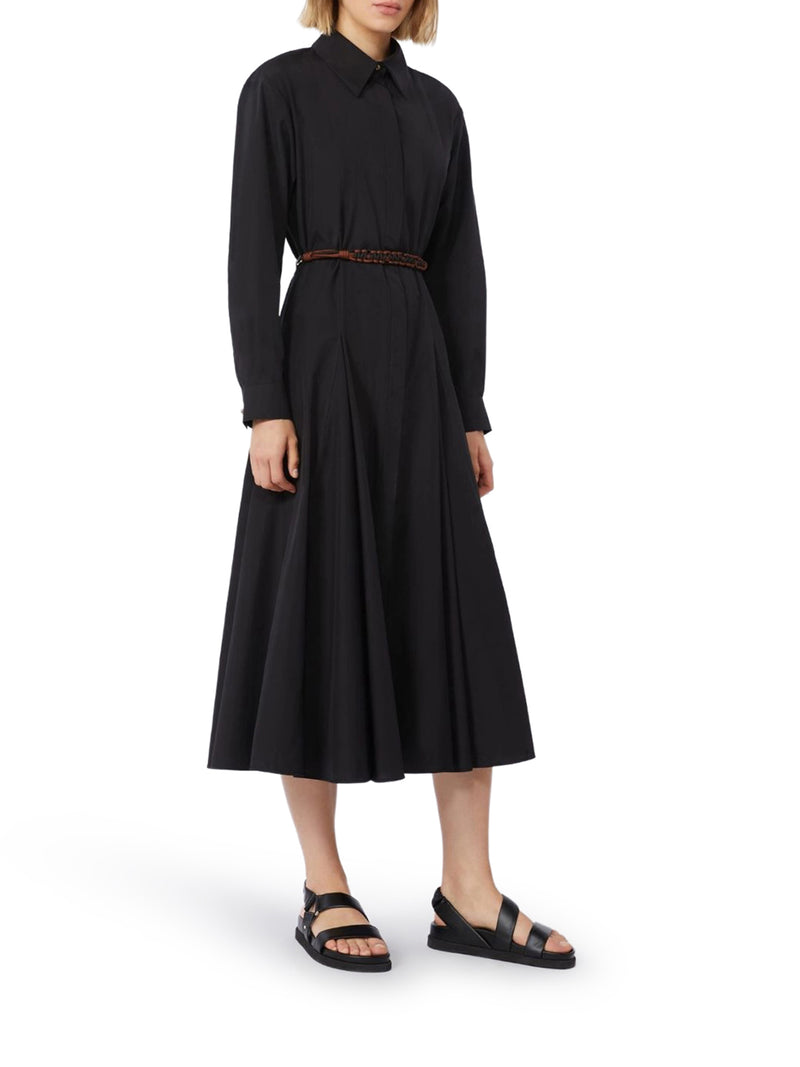Max Mara Studio Women Cotton Chemisier Dress