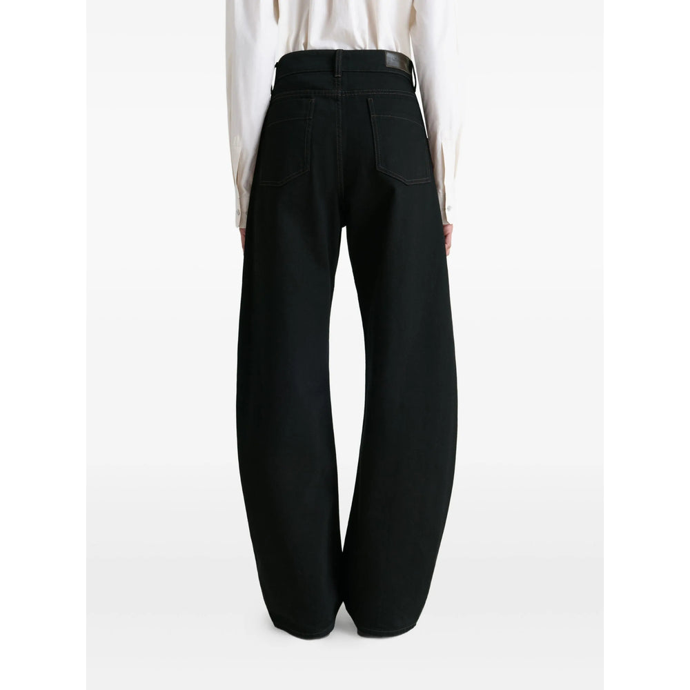 Lemaire Black Denim - Wide-Leg Jeans Women