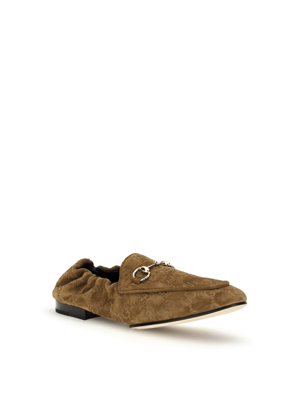Gucci Women Gg Suede Loafers