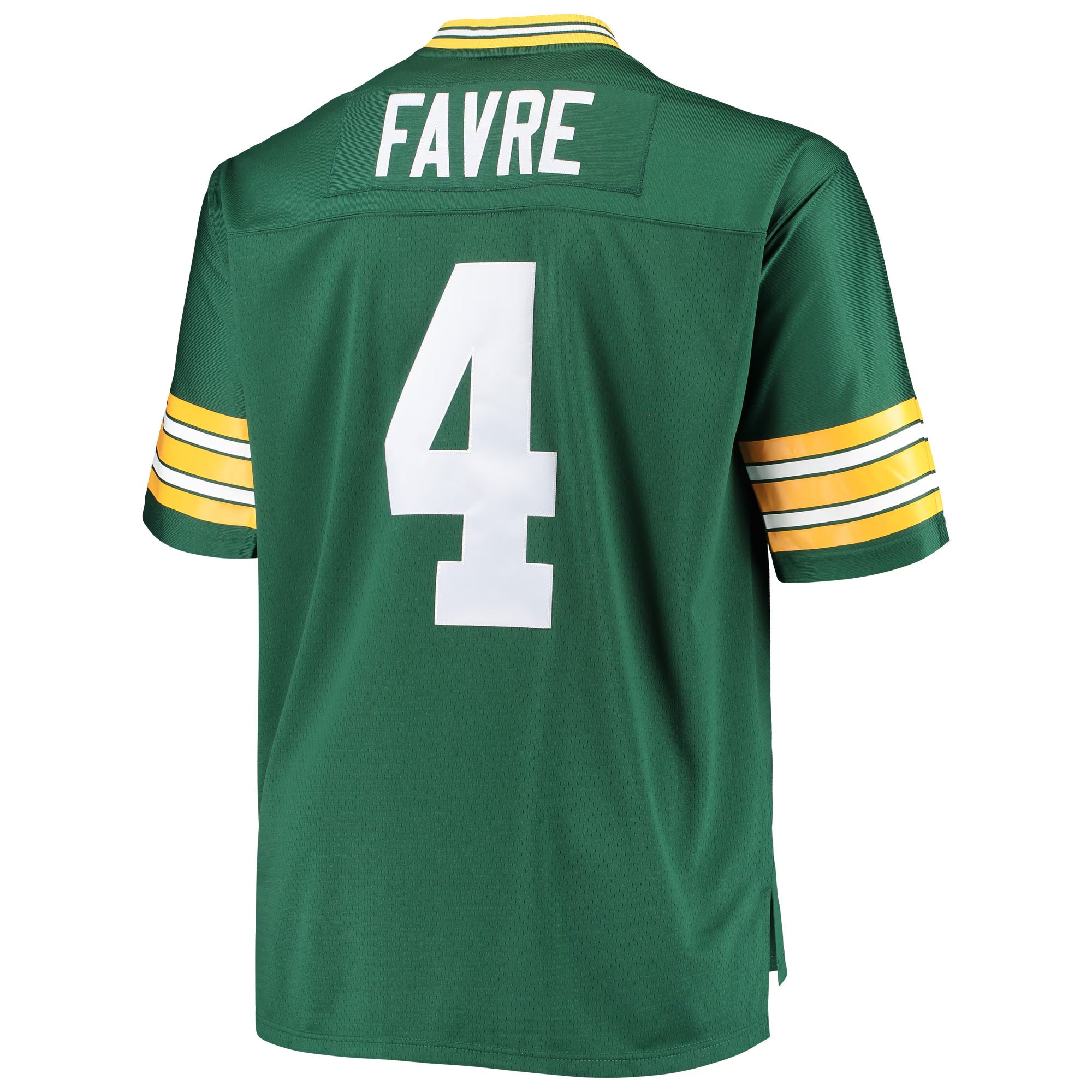 Green Bay Packers Brett Favre Mitchell & Ness Green Big & Tall 1996 Retired Player Replica Jersey