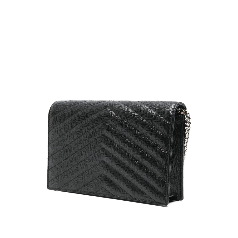 Saint Laurent Black Clutch Bags Women