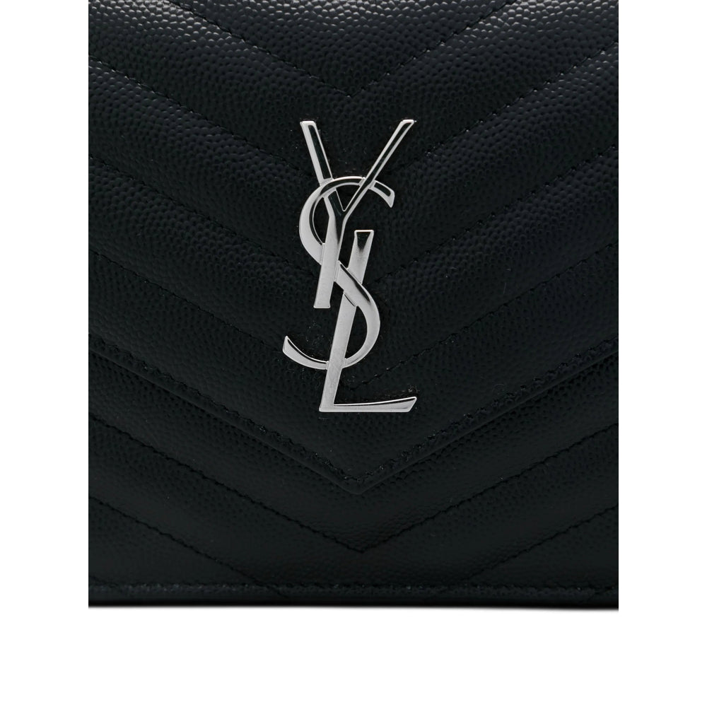 Saint Laurent Black Clutch Bags Women