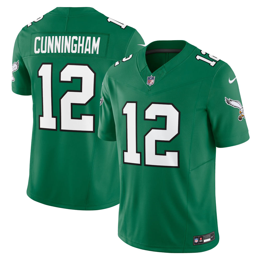 Philadelphia Eagles Randall Cunningham Kelly Green Alternate Vapor F.U.S.E. Limited Jersey