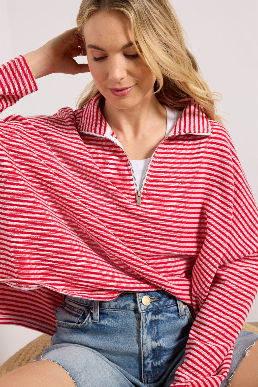 Women's Besos Quarter Zip Top