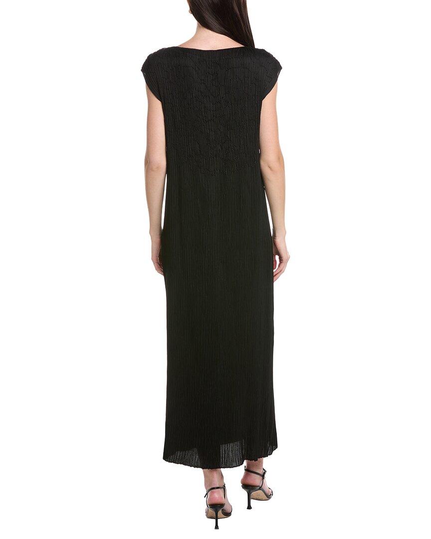 Lafayette 148 New York Embroidered Plisse Dress