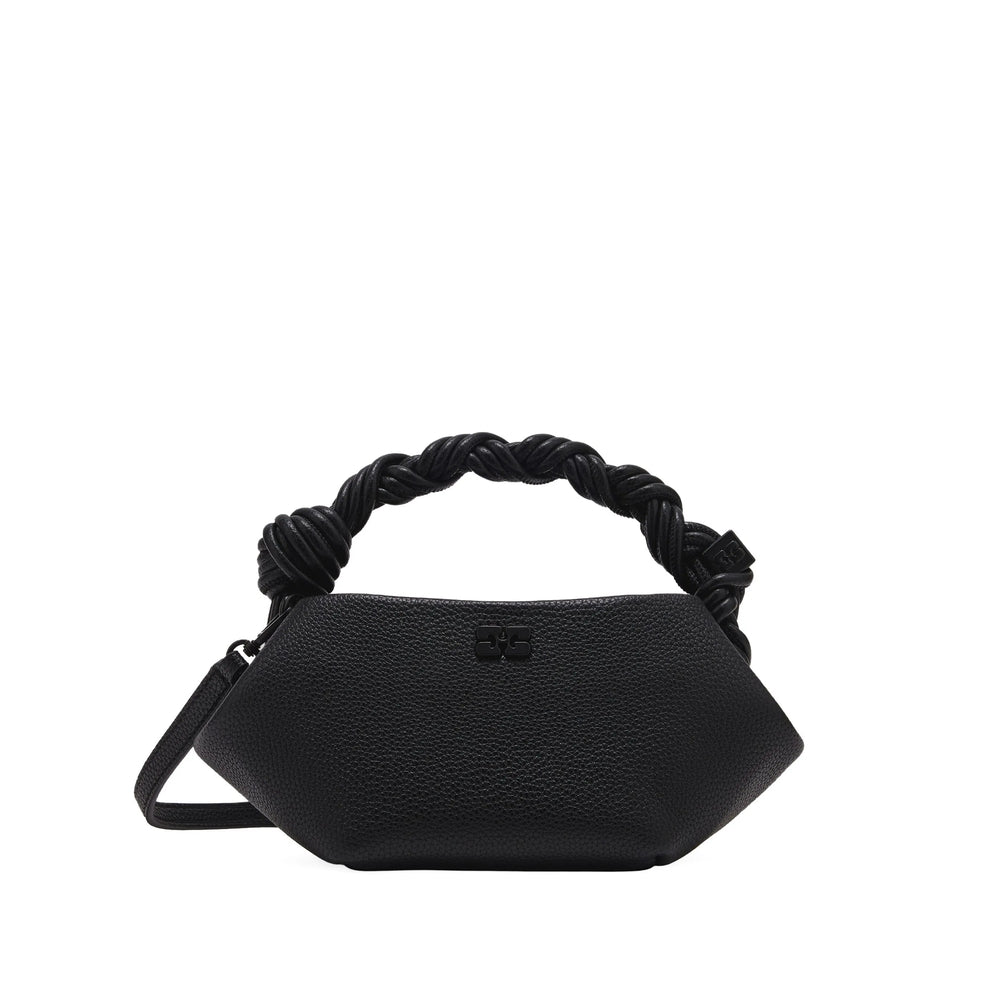 Ganni Black Tote Bags Women