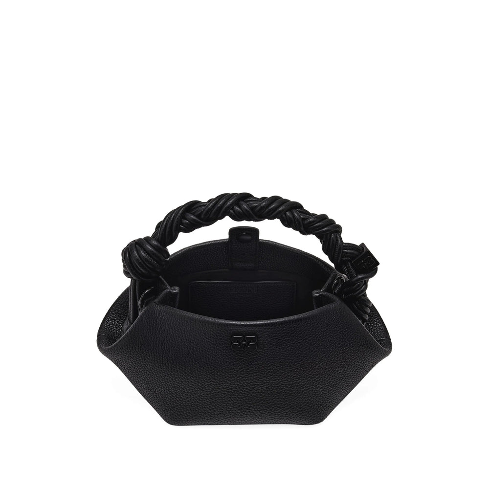 Ganni Black Tote Bags Women
