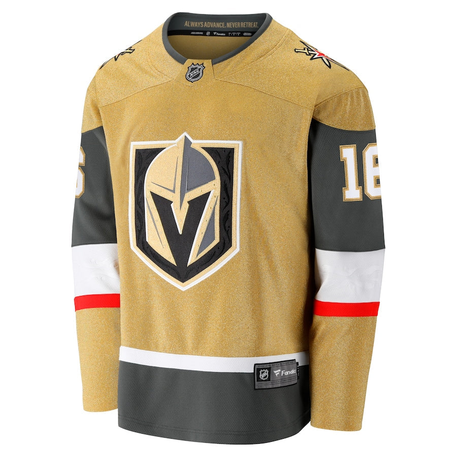 Men's Vegas Golden Knights Pavel Dorofeyev Fanatics Gold Premier Breakaway Player Jersey