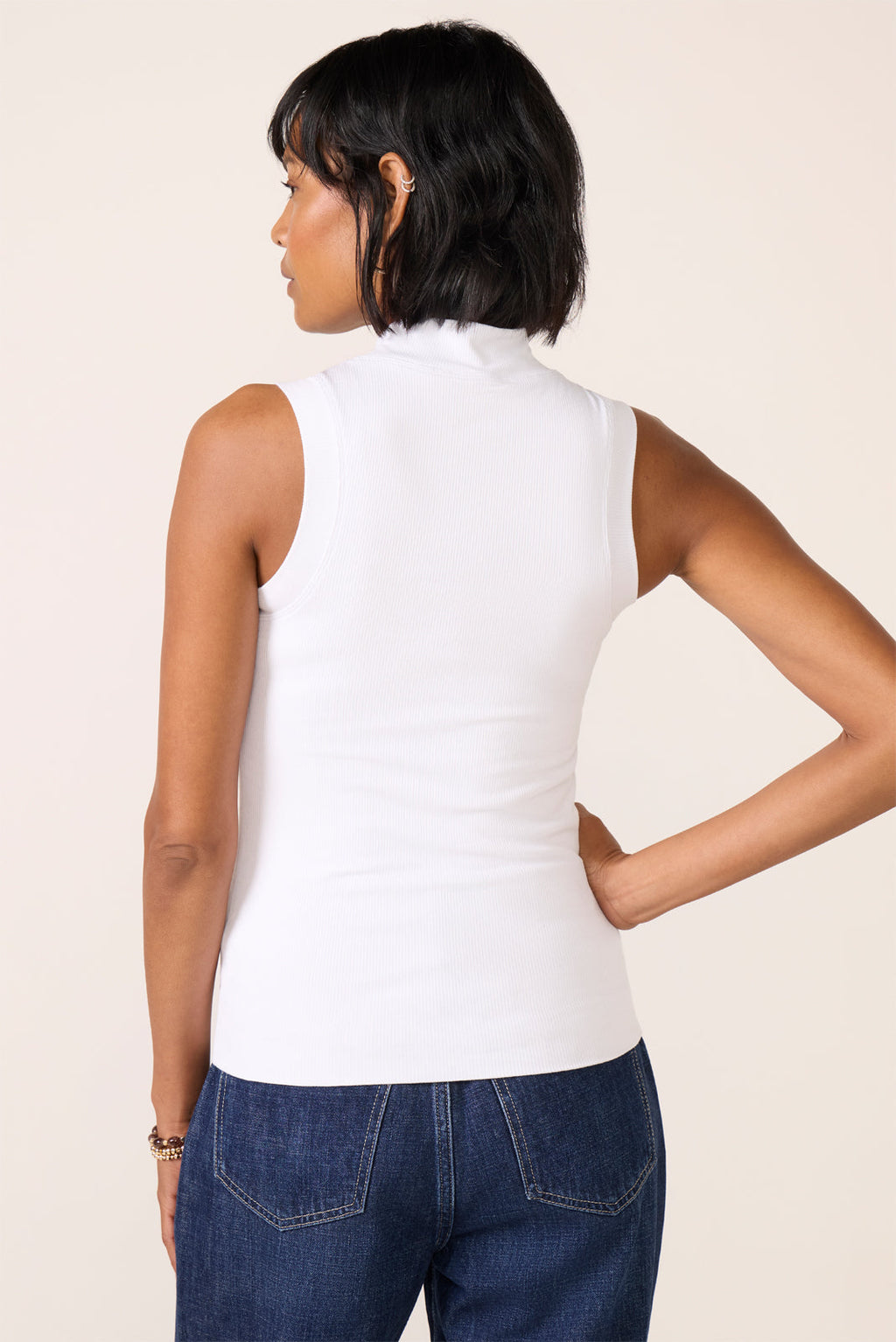Women's Jones Mock Neck Tank Top