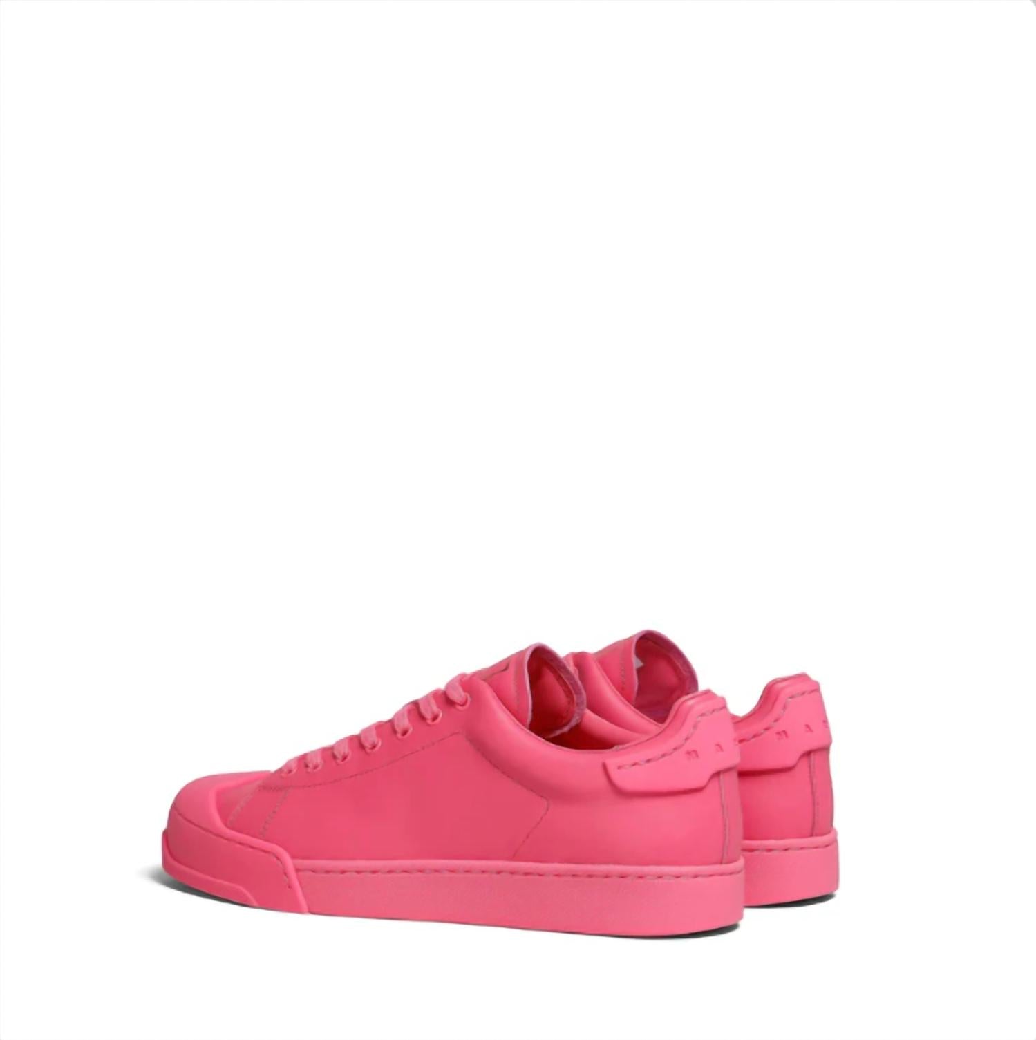 Women's Dada Bumper Low Top Leather Sneakers In Pink