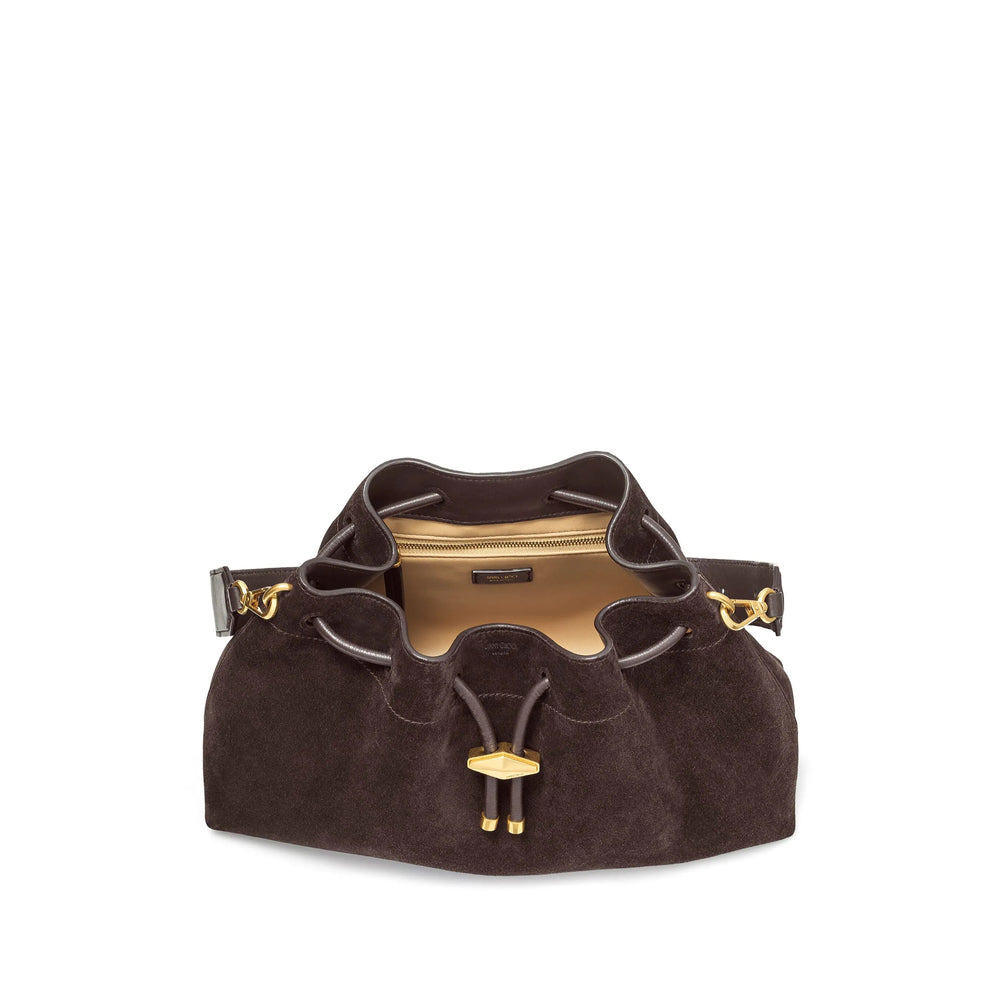 Jimmy Choo Brown Shoulder Bags Women