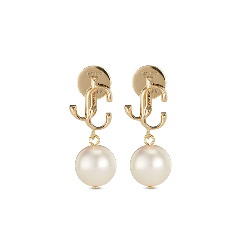 Jimmy Choo Gold Earrings Women