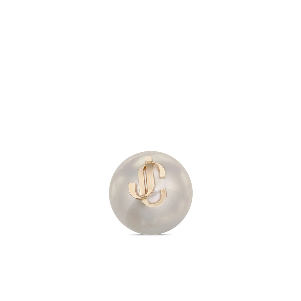 Jimmy Choo White Earrings Women