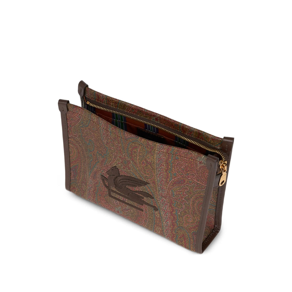Etro Brown Clutch Bags Women