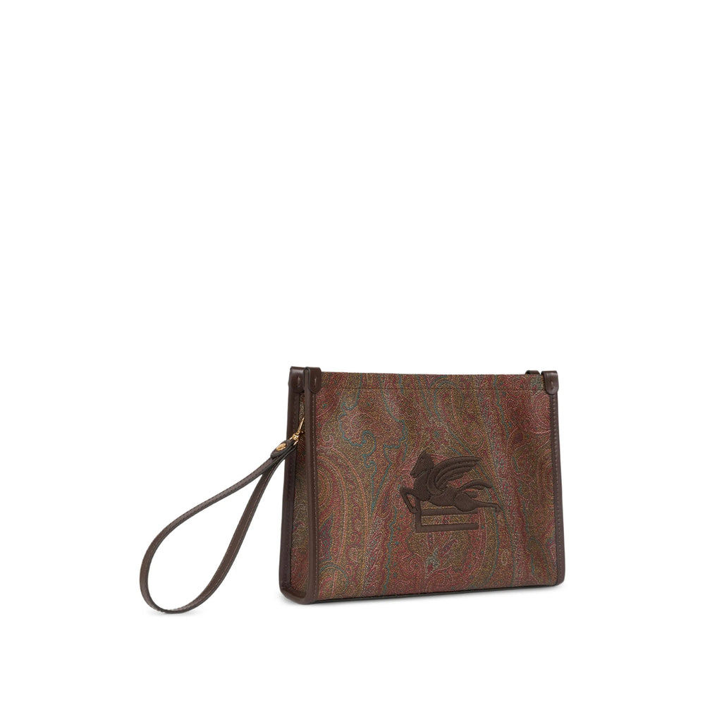Etro Brown Clutch Bags Women