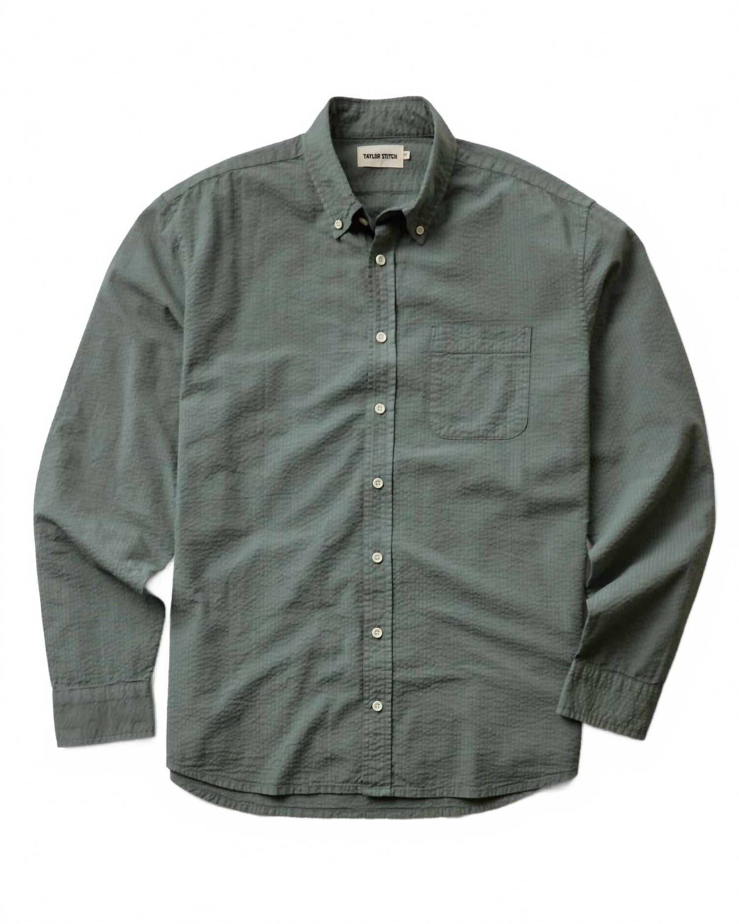 The Jack Shirt In Deep Sea Seersucker