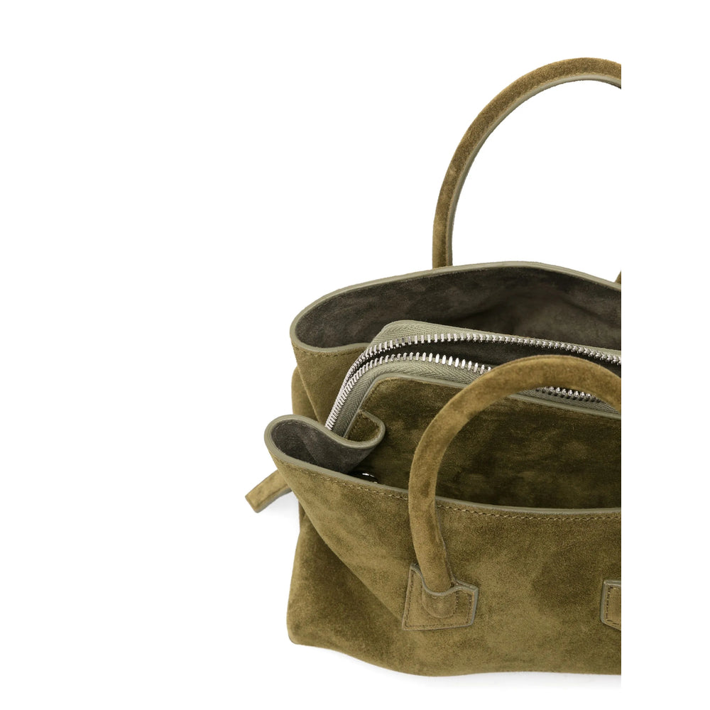 The Attico Green Tote Bags Women