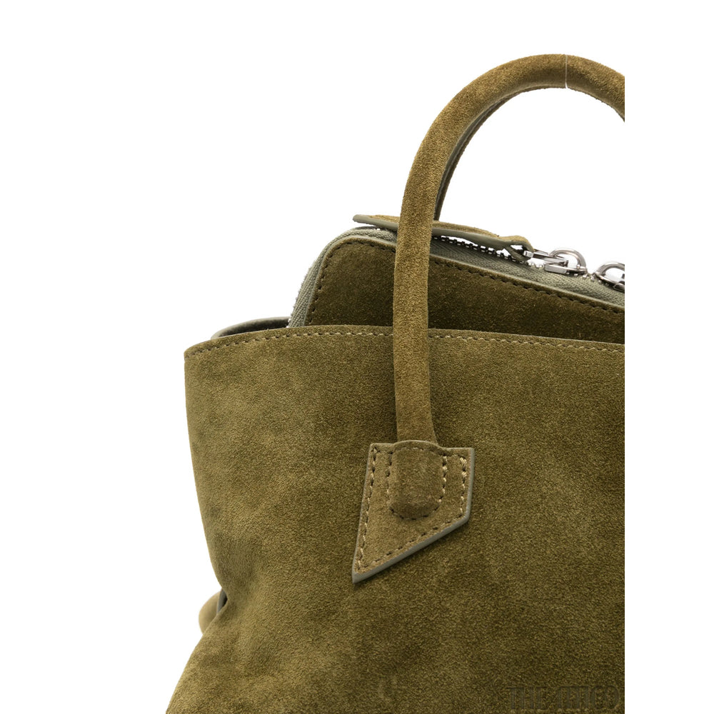 The Attico Green Tote Bags Women