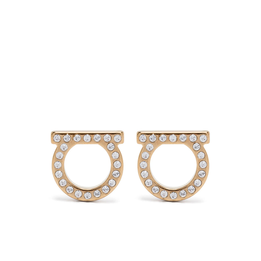 Ferragamo Gold Earrings Women