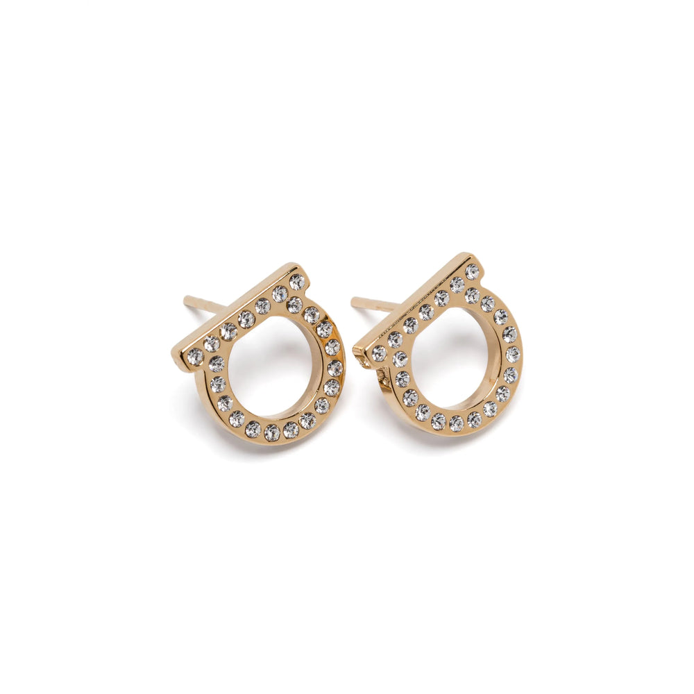 Ferragamo Gold Earrings Women