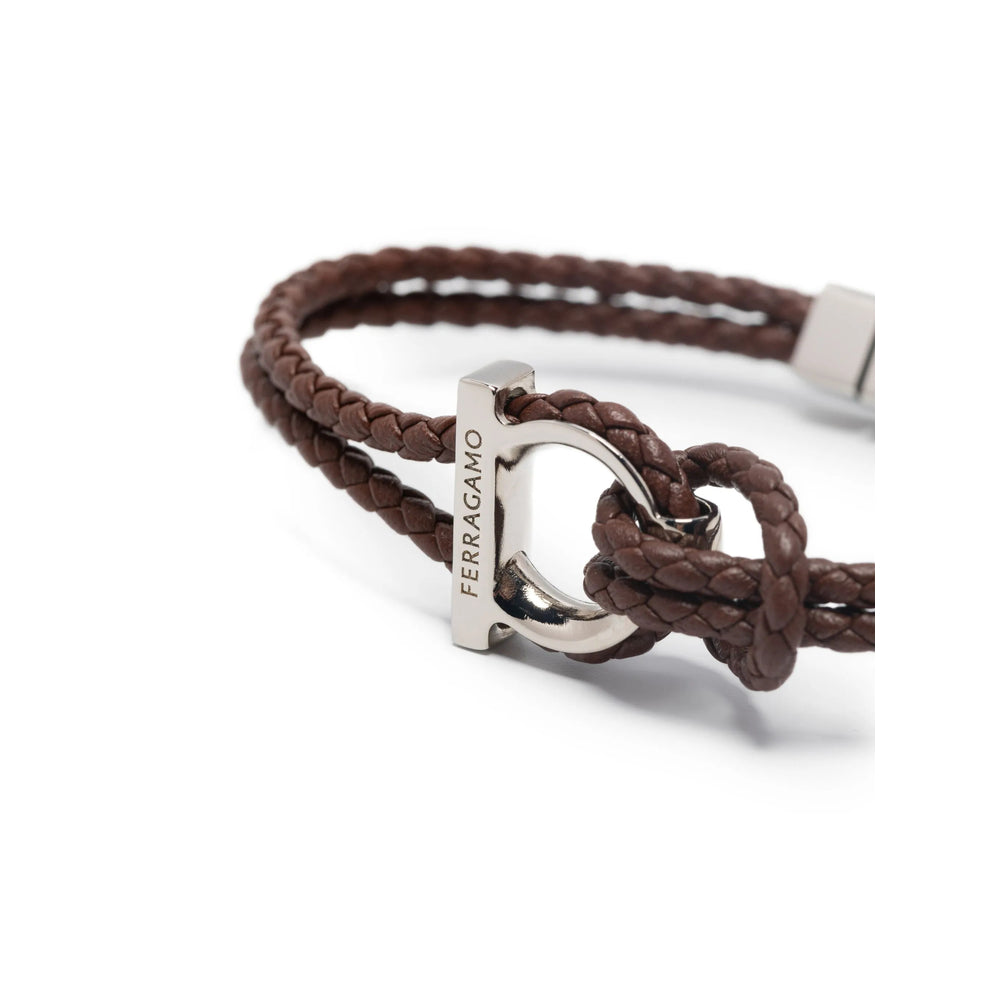 Ferragamo Brown Bracelets Men