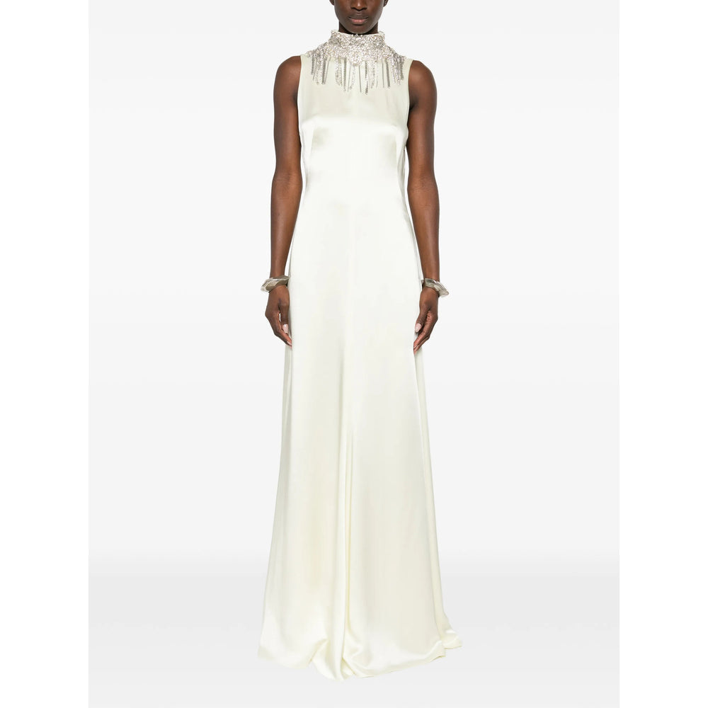 Alexander Mcqueen Neutrals Dresses - Evening Dresses Women