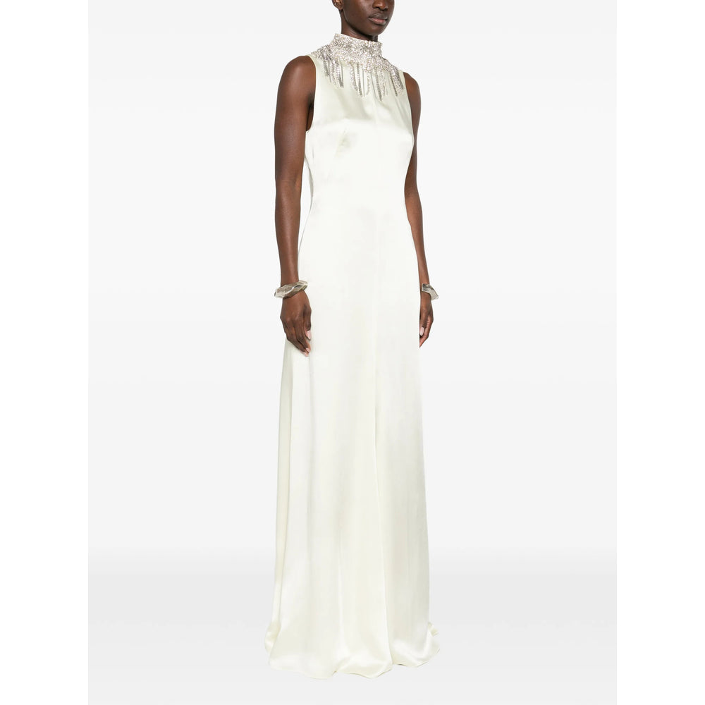 Alexander Mcqueen Neutrals Dresses - Evening Dresses Women