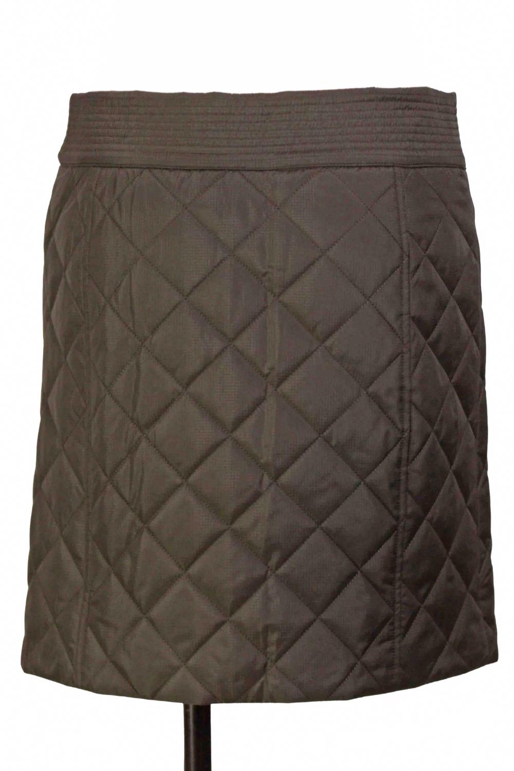 Jette Quilted Skirt In Army