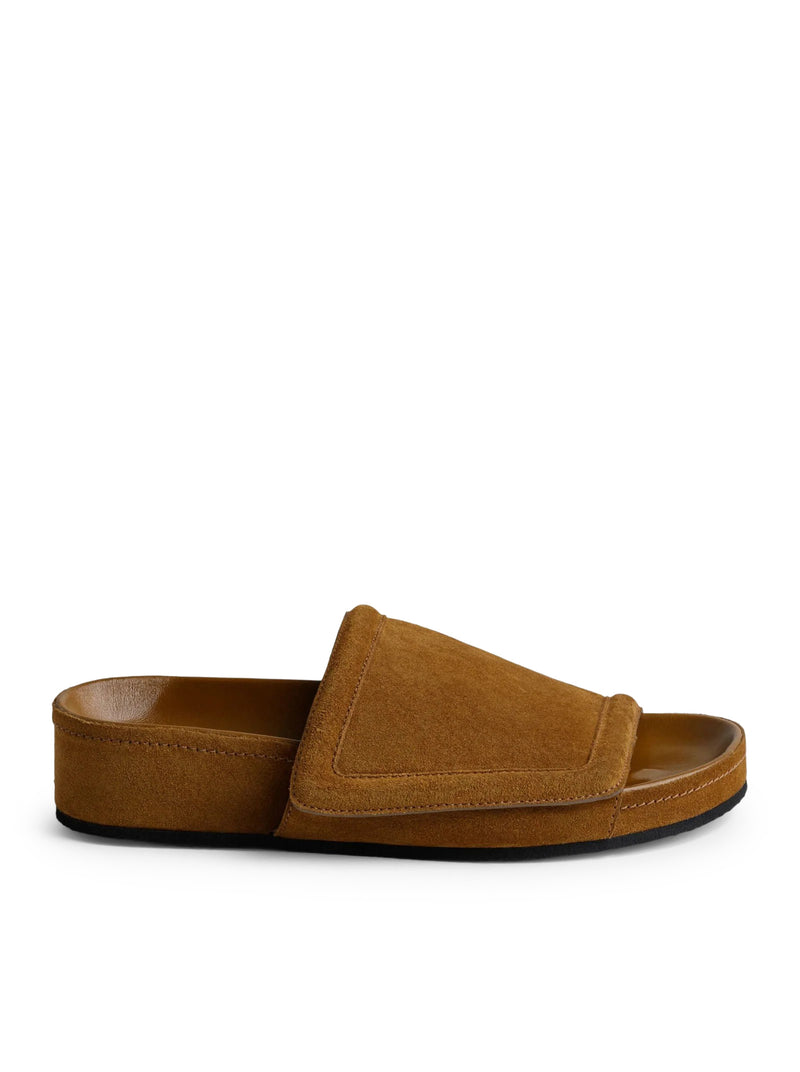 Phoebe Philo Women Chunky Suede Slides