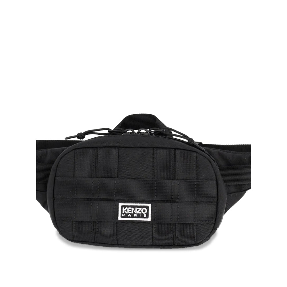 Kenzo Black Belt Bags Men