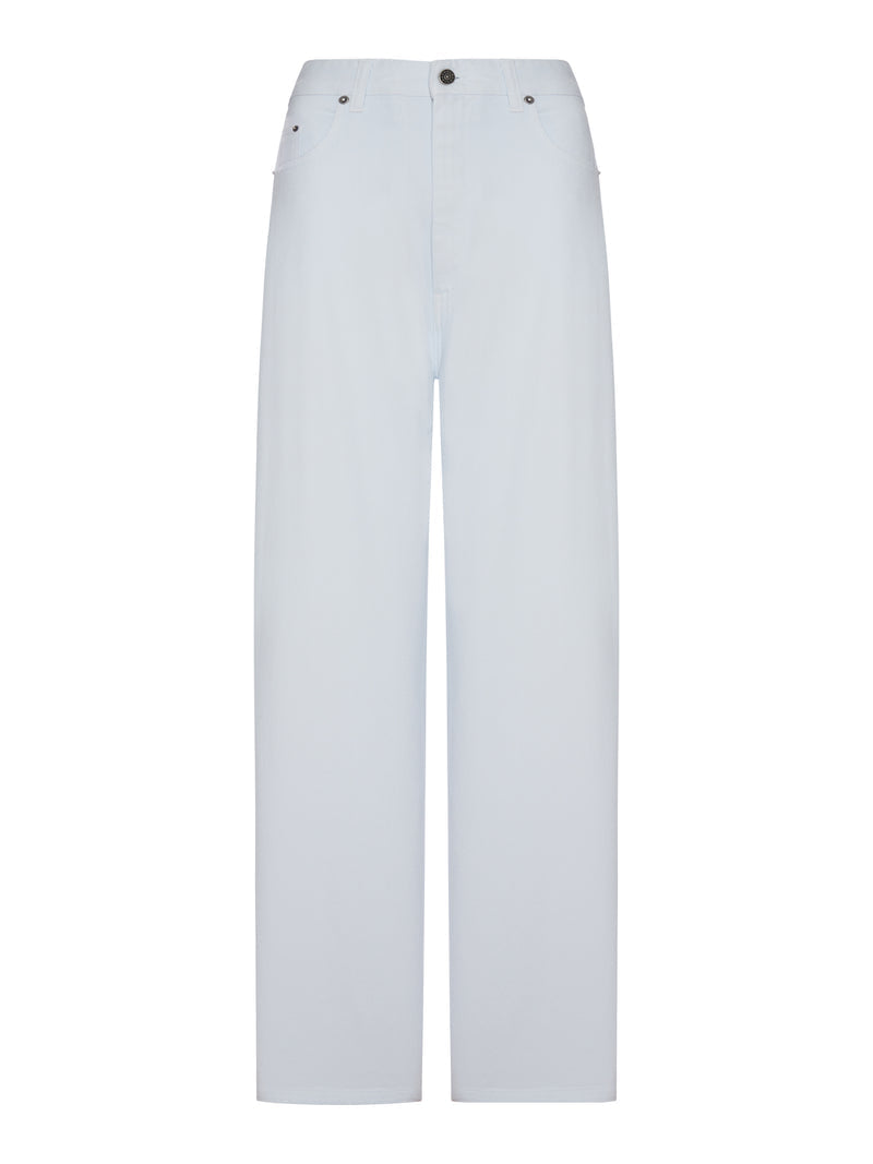 Phoebe Philo Women Jeans With Back Zip And Big Keith Pocket