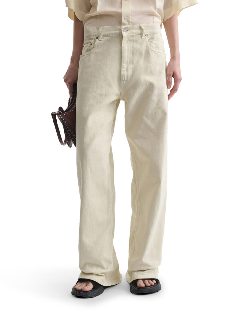 Phoebe Philo Women Cotton Zip-Up Jeans
