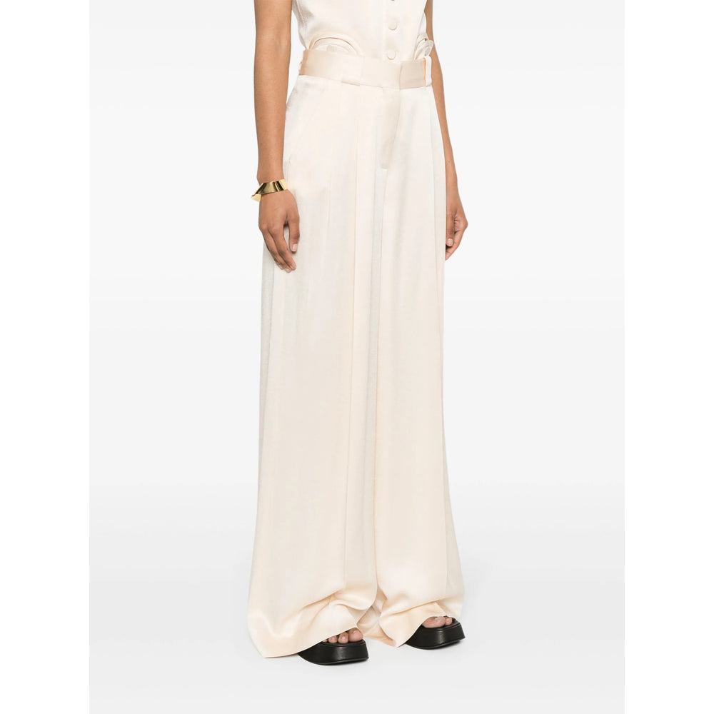 Blazé Milano Neutrals Trousers - Palazzo Pants Women