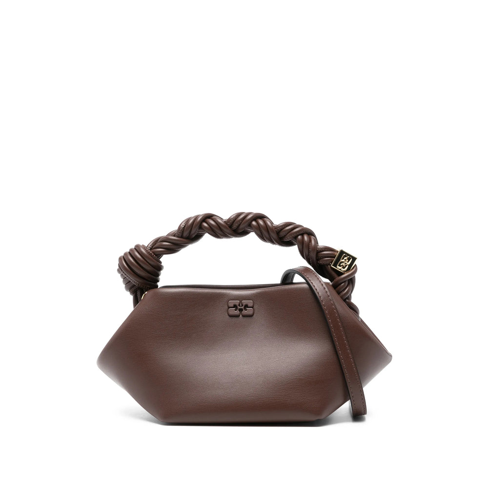 Ganni Brown Satchels & Cross Body Bags Women