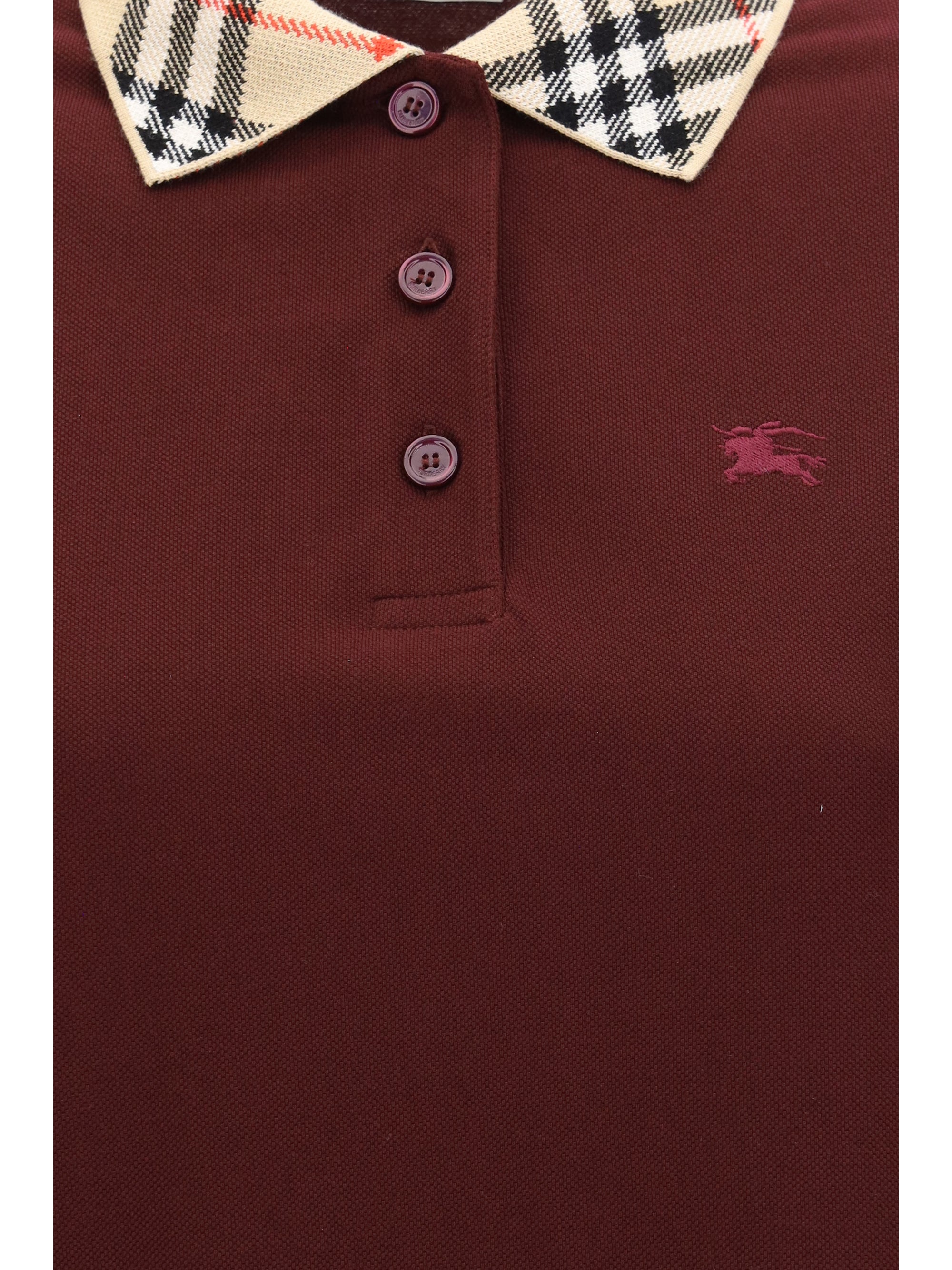 Burberry Women Polo-Style Cotton Dress