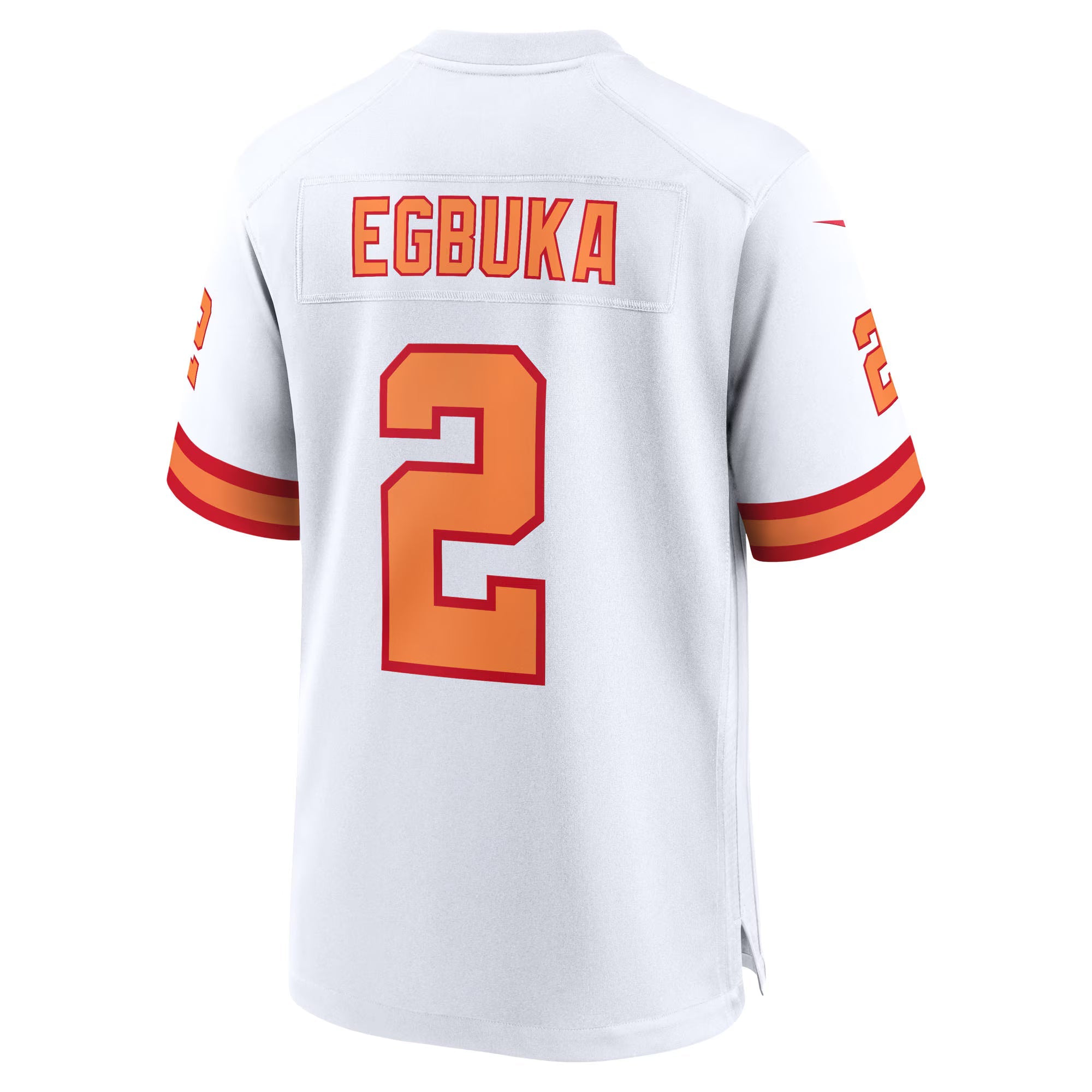 76 Tampa Bay Buccaneers Emeka Egbuka White Alternate 50th Season Game Jersey