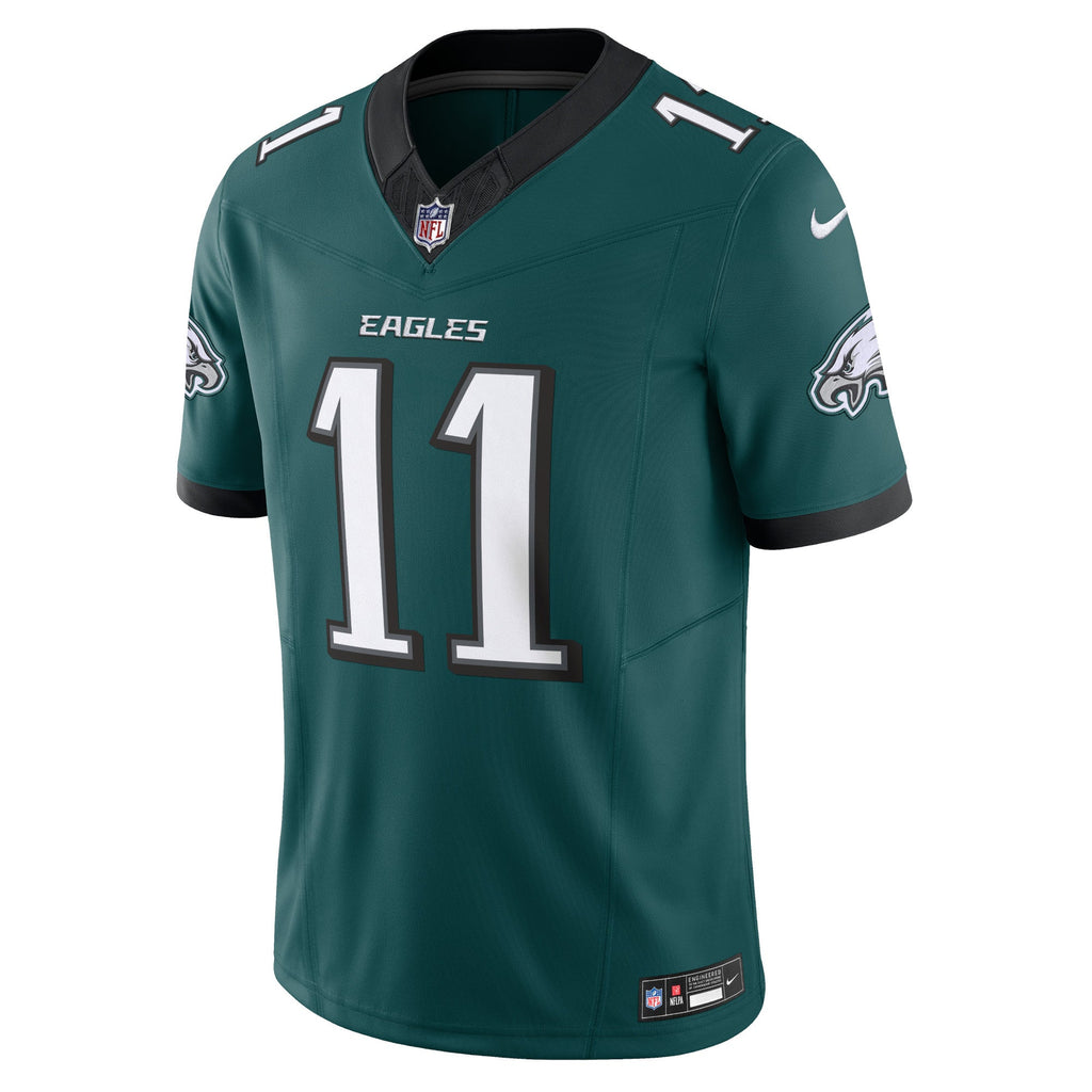 Philadelphia Eagles A.J. Brown Midnight Green Vapor F.U.S.E. Limited Jersey